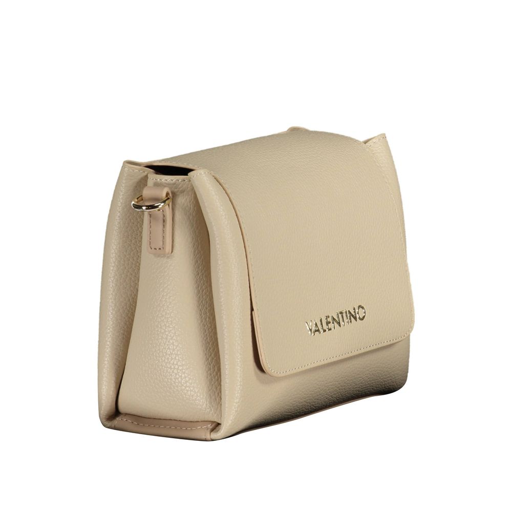 Mario Valentino Beige Polyurethane Women Handbag