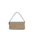 Gucci Brown Fabric Shoulder Bag
