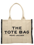Marc Jacobs Beige Cotton Tote Bag