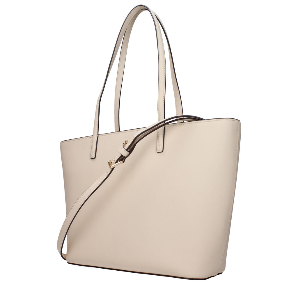 Tory Burch Beige Leather Shoulder Bag