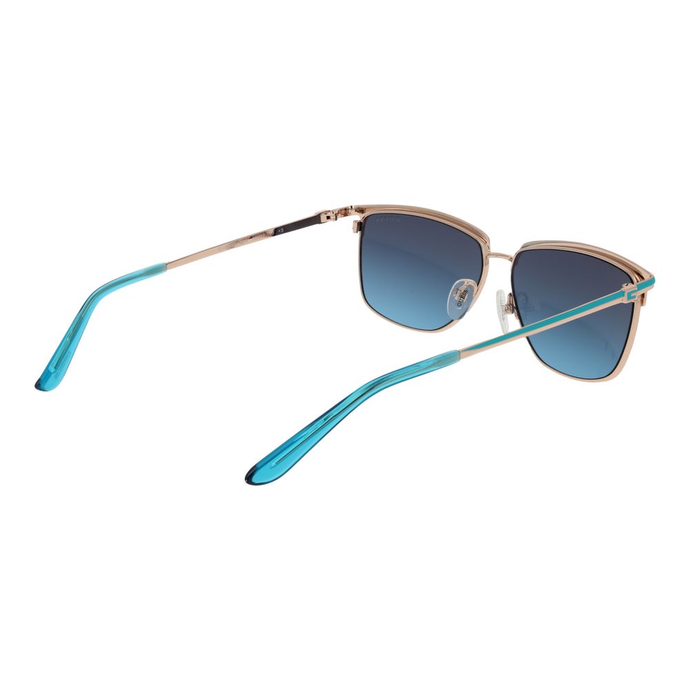 Guess Gold Metal Sunglasses